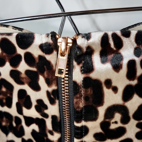 NEW Superdown Ollie Bustier Top Leopard Print - Size S - Picture 8 of 11